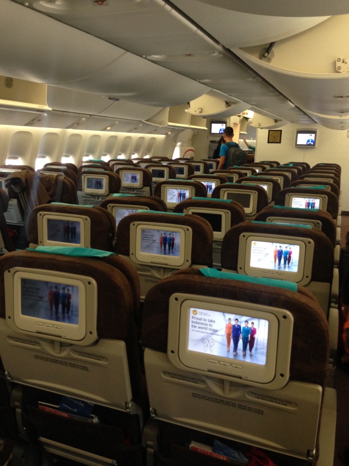 Garuda Indonesia Boeing 777 Interior